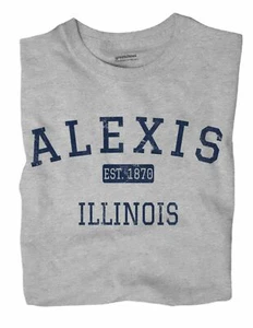 Alexis Illinois IL T-Shirt EST - Picture 1 of 6