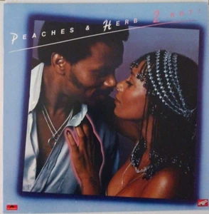 Peaches & Herb  2 Hot! PD 1 6172 Vinyl LP Record Album - Picture 1 of 3