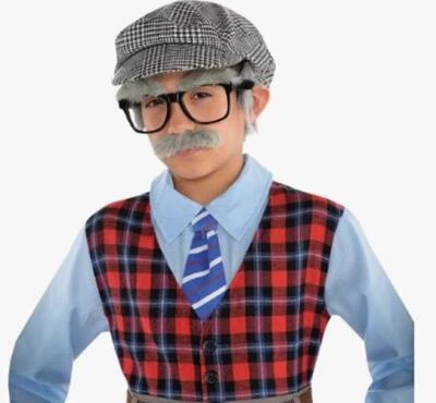 Grandpa Set - School - Elderly - Costume Accessory - Child Size - Image 1 of 4
