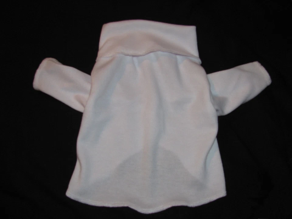 LLDOGCLOTHES White Turtleneck Knit Shirt Dog Puppy Teacup Pet Apparel Clothes XXXS - Large