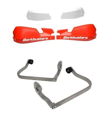 Barkbuster VPS Red Handguard & Fit Kit Kawasaki Z 125 Pro 2016-2018 - Image 1 of 4