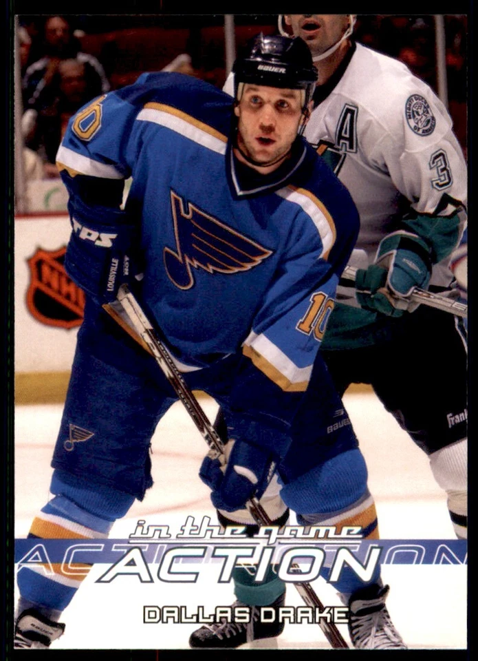 2003-04 In The Game Action Dallas Drake #527 - Image 1 of 2