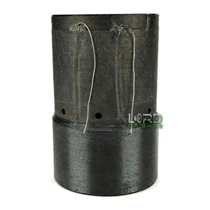 Bobina de voz de cobre de 3 pulgadas doble 1 ohmio 2" WW subwoofer altavoz piezas - Imagen 1 de 4