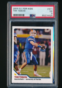 2009 Sports Illustrated S.I. for Kids #371 Tim Tebow rc rookie PSA 5