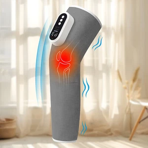 Leg Massager Heated Air Compression Foot Massage Calf Circulation - Picture 1 of 15