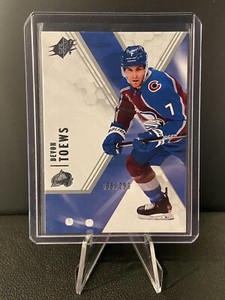 2021-22 Upper Deck SPx Devon Toews #rd /299 Colorado Avalanche #58