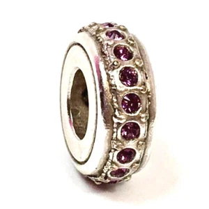 Brighton Stardust Thin Stopper Bead, J95234, Amethyst, New - Picture 1 of 1