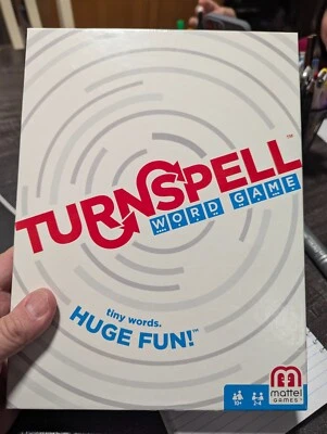 TURNSPELL Word Game 100% COMPLETE OPENED BOX 2016 parts in SHRINK - Image 1 of 4