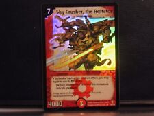 Duel Masters S4/S5 SKY CRUSHER, THE AGITATOR Special Rare Foil Trading Card 2005