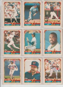 1990 AMES/TOPPS BASEBALL (33) CARD ALL-STARS COMPLETE SET W/C.RIPKEN JR., OTHERS - Picture 1 of 4