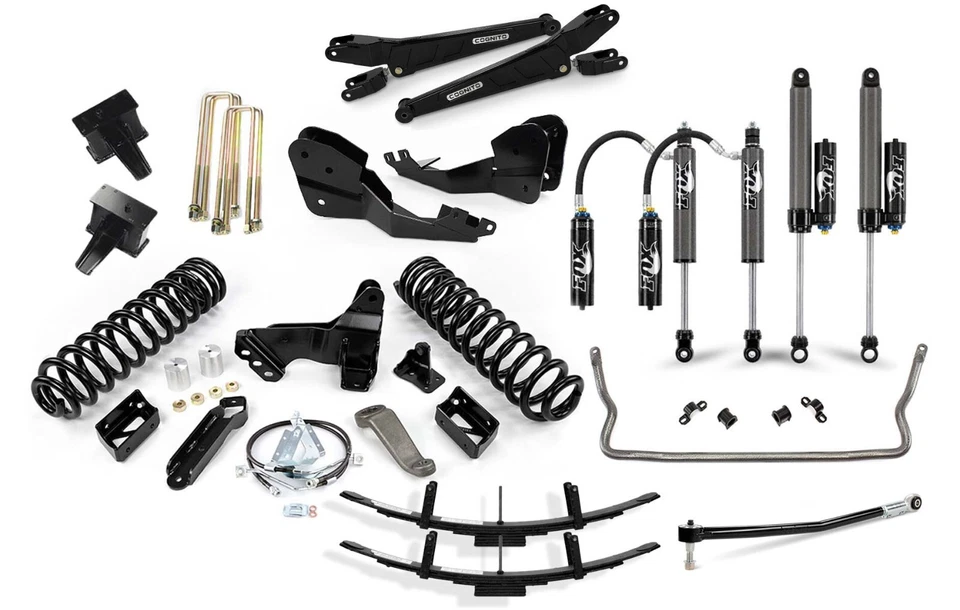 Kit de elevação Cognito 8/9 polegadas com amortecedores Fox FSRR 2.5 para 17-22 Ford F-250/350 4WD - Imagem 1 de 1