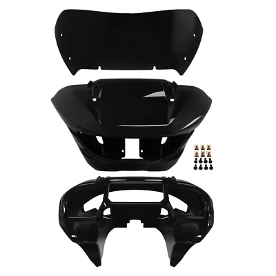 Carenagem externa interna preta e para-brisa para Harley CVO Road Glide FLTRXSE 2023-25 - Imagem 1 de 4