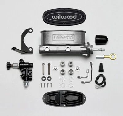 Wilwood 261-14158 Aluminum Tandem Chamber Master Cylinder Kit - Image 1 of 2