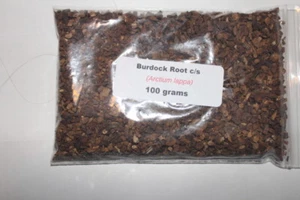 100 grams Burdock Root c/s (Arctium lappa) - Picture 1 of 1