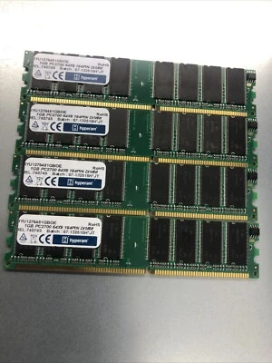 1Gb  Ddr1 Pc2700  Hyperam Opened Never Used - Image 1 of 2
