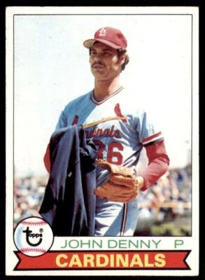 1979 Topps John Denny . St. Louis Cardinals #59 - Image 1 of 2