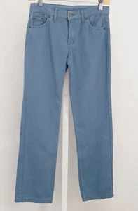 NWT Oscar De La Renta Boys Jeans 10 Blue Cotton Jeans Mid Rise Straight Leg - Picture 1 of 5