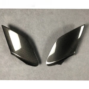 For Ferrari 488 GTB Spider Dry Carbon Fiber Side Fender Air Vent Intake Covers - Picture 1 of 5