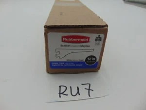 Rubbermaid UniTrak Bracket White 12" FG4C0203WHT White Lot of 120 Free Shipping - Picture 1 of 4