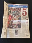 1997 Chicago Tribune Chicago Bulls Win 5th NBA Championship Michael Jordan