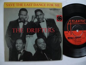 DRIFTERS Save The Last Dance For Me / Nobody But Me + 2 EP 45 7" 1960 Sweden - Picture 1 of 2