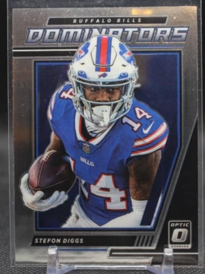 STEFON DIGGS #DM-SD 2021 PANINI DONRUSS OPTIC BUFFALO BILLS DOMINATORS - Image 1 of 2