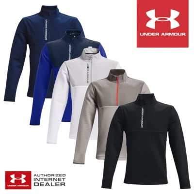 Under Armour Storm Daytona Men's Half Zip Golf Top - NEW! 2022 *ALL COLOURS* - Image 1 of 4