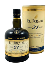 (130,94€/l) El Dorado 21 Years Rum in GP 43% 0,7l Flasche