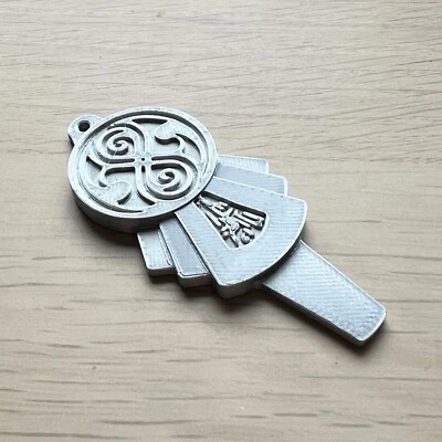 7th Doctor Inspired Tardis Key Replica  Doctor Who Prop 3D Printed - Image 1 of 3