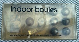 Vintage Indoor Boules Made In England By Loncraine/ Broxton And Partners Limited
