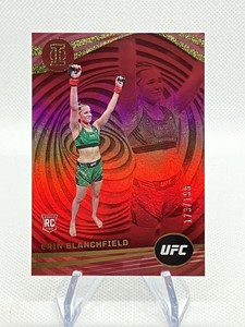 Erin Blanchfield #/199 Red Illusions Rookie 2023 Panini Chronicles UFC RC