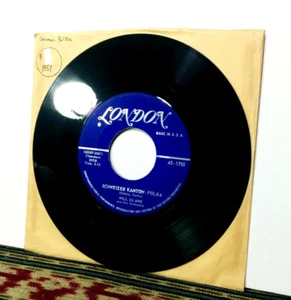 Will Glahe Orchestra: Schweizer Kanton-Polka, Liechtensteiner Polka, 1957 - Rare - Picture 1 of 2