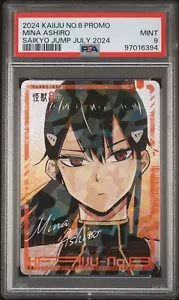 PSA 9 2024 KAIJU Nº8 Promo Mina Ashiro - Imagen 1 de 2
