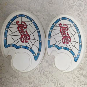 Vintage 2 pezzi Pepsi Cola pranzo - vassoio snack 10 pollici x 7 pollici (#2) - Foto 1 di 5