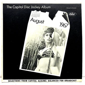 The Capitol Records Disc Jockey Album Aug 1967 Vinyl Records 1st Prs Promo Mono - Picture 1 of 4
