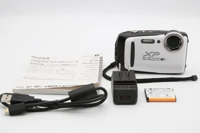 【Near Mint】Fujifilm FinePix XP130 Waterproof Compact Digital Camera White - Image 1 of 4