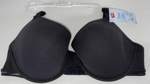 NWT Hanes CG148 Everyday Comfort Underwire Bra - Black - 40DD - Picture 1 of 6