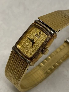 Reloj Seiko vintage tono dorado para mujer no probado sin batería - Imagen 1 de 6