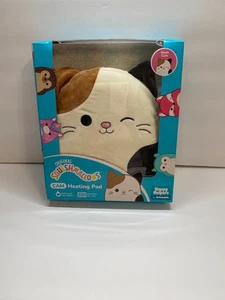 Almohadilla térmica Squishmallows CAM The Cat animal de peluche de Happy Helpers - Imagen 1 de 4