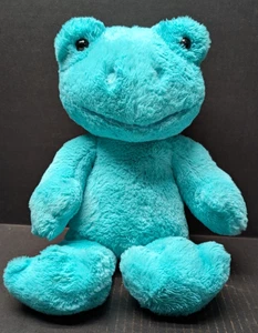 Build a Bear Retired Toadally Teal Frog 16” Plush 2022 with Working Heartbeat - Picture 1 of 7