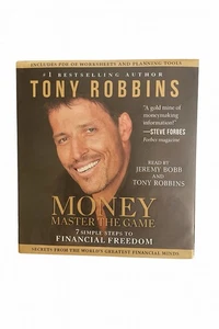 MONEY Master the Game by Tony Robbins - Audiobook 18 CDs - Imagen 1 de 1