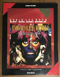 David Lee Roth Eat 'em And Smile JAPAN BAND SCORE BOOK GUITAR TAB - Picture 1 of 3