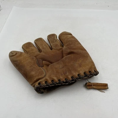 Guante de béisbol Wilson de los años 50 "JERRY MOORE" hecho en modelo exclusivo de EE. UU. Foto 1 de 4