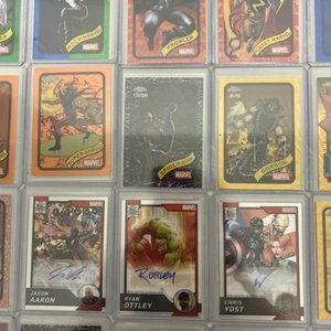 Lote 48 Spider-Man 2025 Topps Cromo Marvel Capitán América She Hulk Venom Autos - Imagen 1 de 12