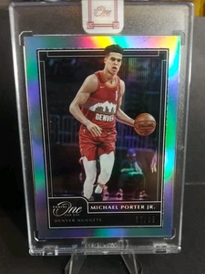 Michael Porter Jr. 2020-21 Panini One And One Encased Base Card #35/99 Nuggets - Bild 1 von 3