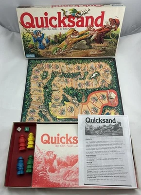 1989 Quicksand Game by Parker Brothers Complete in Great Condition FREE SHIPPING - Image 1 of 4