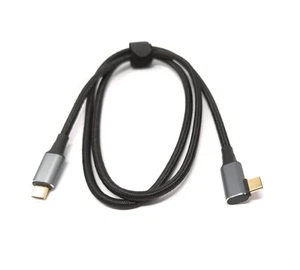 USB4 Cable 47 3/16in Type C Plug To Plug 40 Gbit/S USB 4.0 Braided Angle - Picture 1 of 6