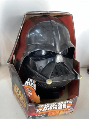 Star Wars  Darth Vader  Revenge Of The Sith Voice Changer Helmets Costume prop - Image 1 of 4
