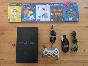 Sony Playstation 2 PS2 Fat Console SCPH-39002 + Controller + Game Bundle - Picture 1 of 24