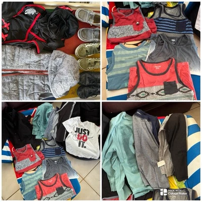 Lote Paquete Niños 4-5-6 Con Zapatos, Chaleco Y Disfraz Ninja Zapatos 12-13.5 Nike Foto 1 de 4